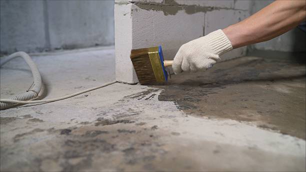 SJ Waterproofing Pros Emergency Waterproofing coverage map for Leslie, MI and surrounding area